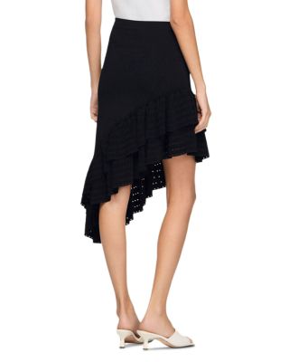 Chiara Asymmetrical Knit Skirt