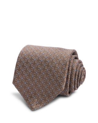 Silk Classic Floral Tie