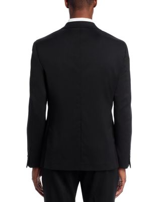 Stretch Wool Unstructured Slim Fit Suit Jacket