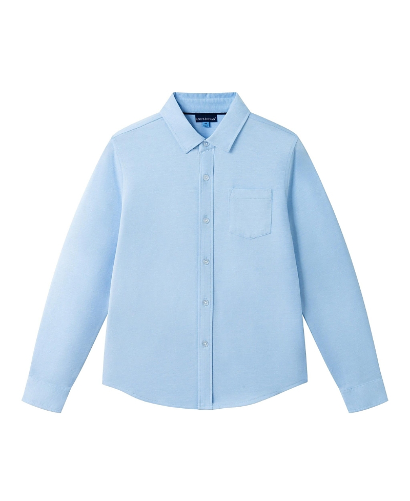 Andy & Evan Boys' Knit-Techa Shirt - Little Kid