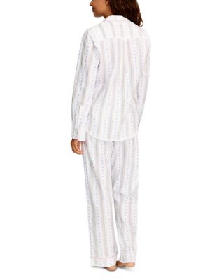 Shirt & Pants Pajama Set in Cottage Stripe