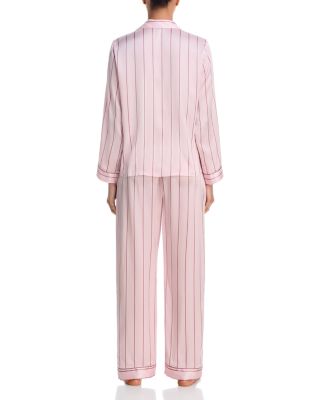 Inez Printed Washable Silk Long Pajama Set - Exclusive
