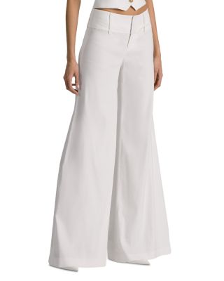 Low Rise Wide Leg Pants
