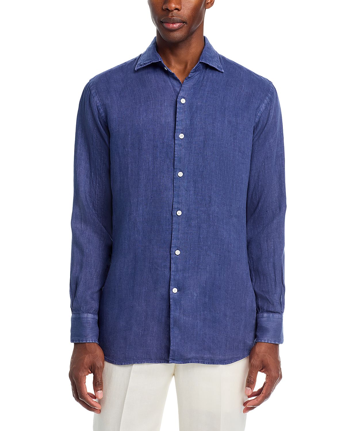 Peter Millar Shoreside Linen Sport Shirt