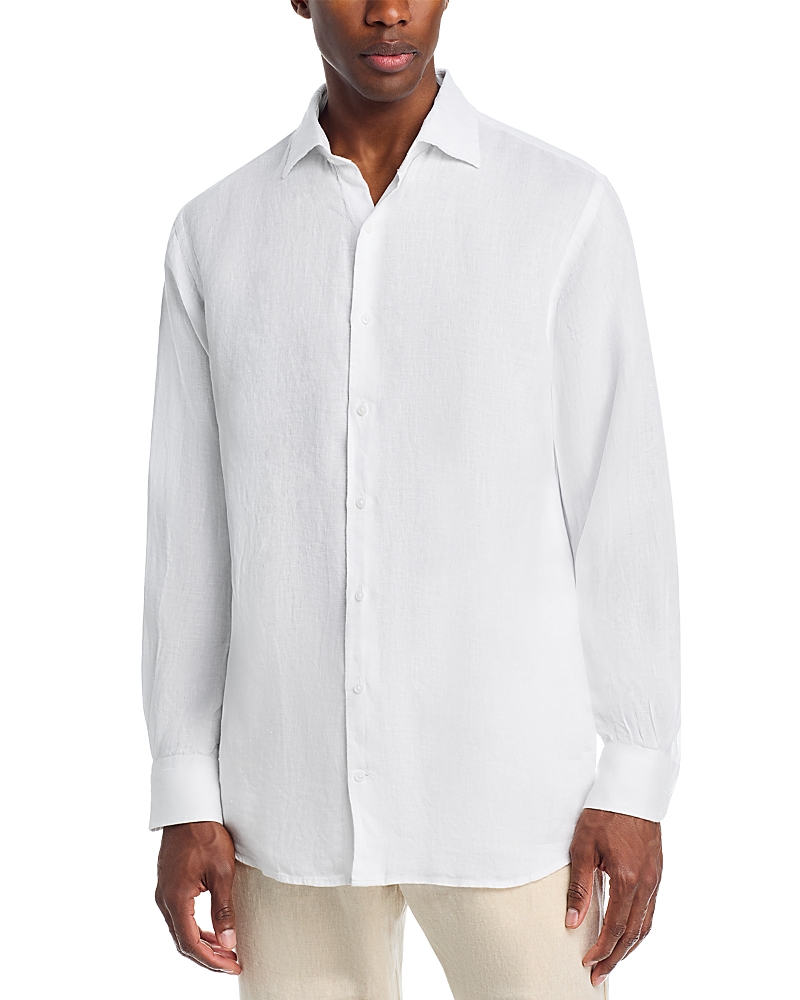 Peter Millar Shoreside Linen Sport Shirt