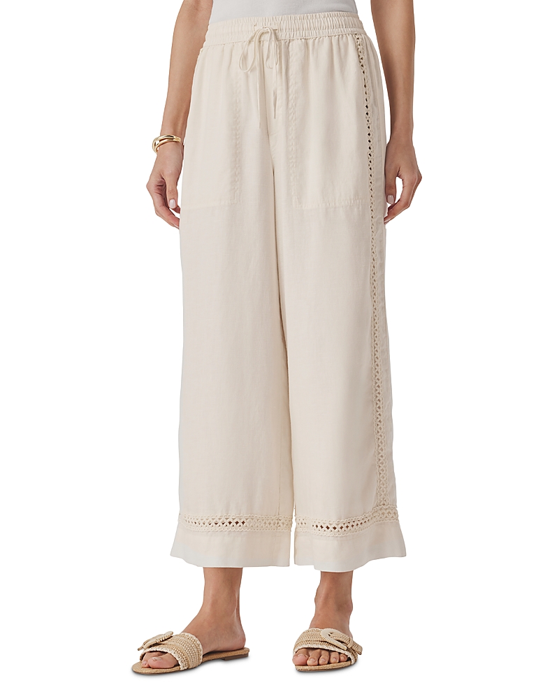 Splendid Stella Linen Trim Pants