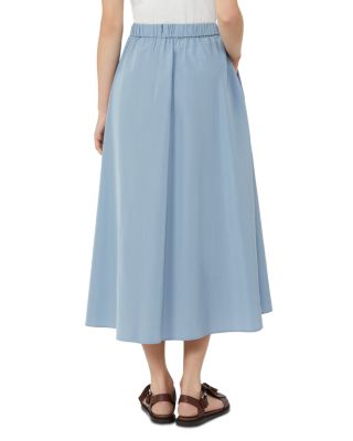 Wkdformica Taffeta Midi Skirt