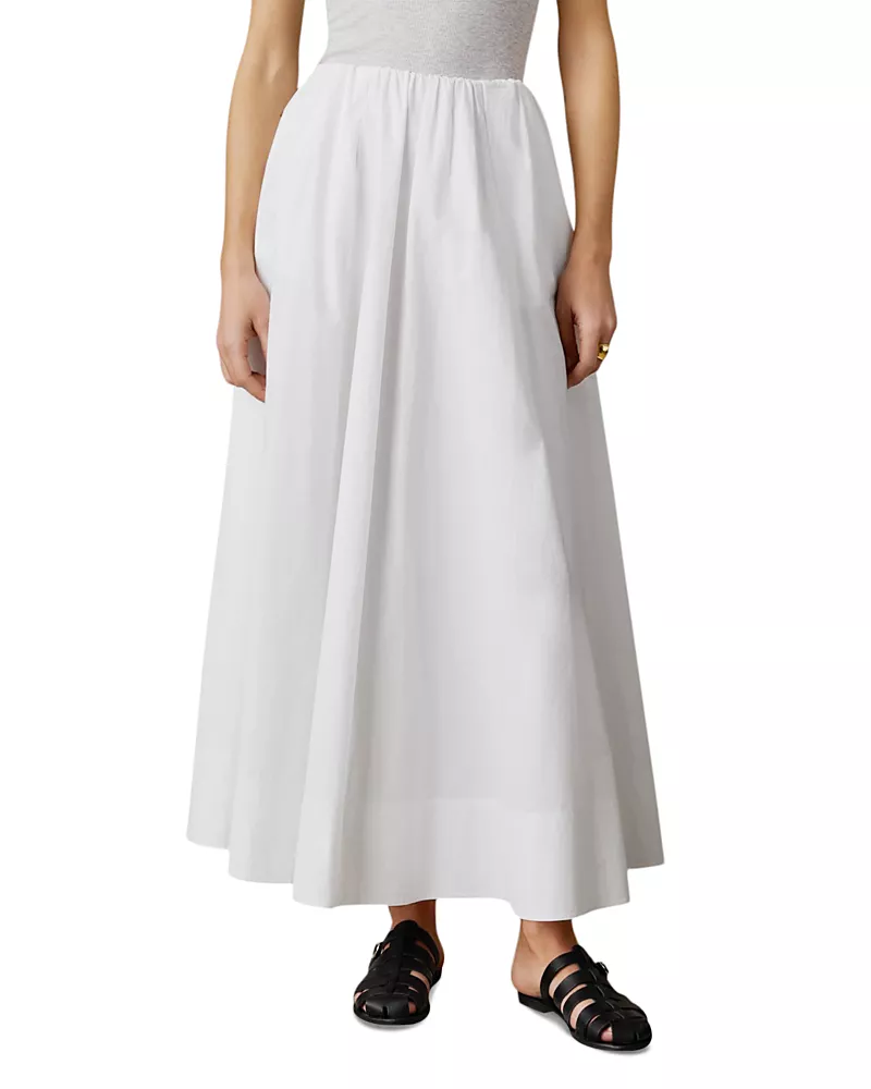 Faherty Coastal Poplin Nera Skirt