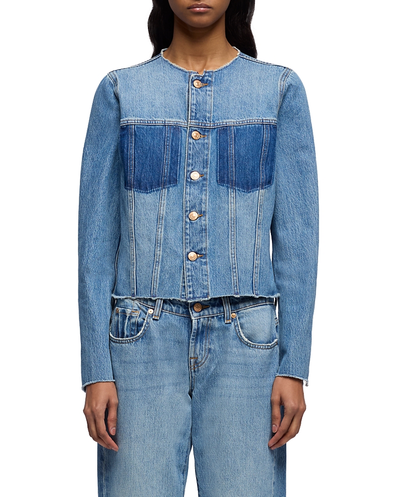 7 For All Mankind Vicky Jean Jacket in Shadowcrest