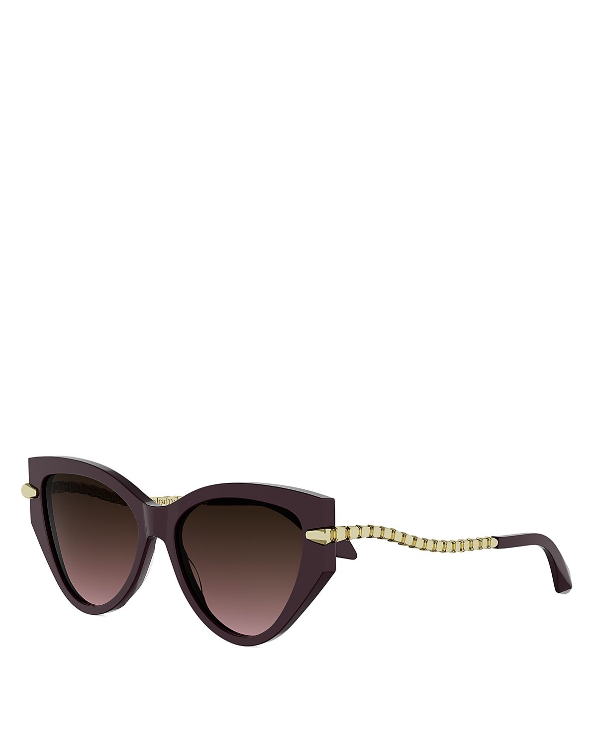 Bvlgari Serpenti Viper Cat Eye Sunglasses, 56mm