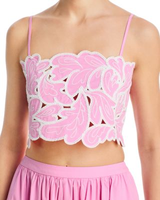 Paisley Bloom Embroidered Top