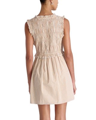 Rhodes Pop Gingham Smocked Dress