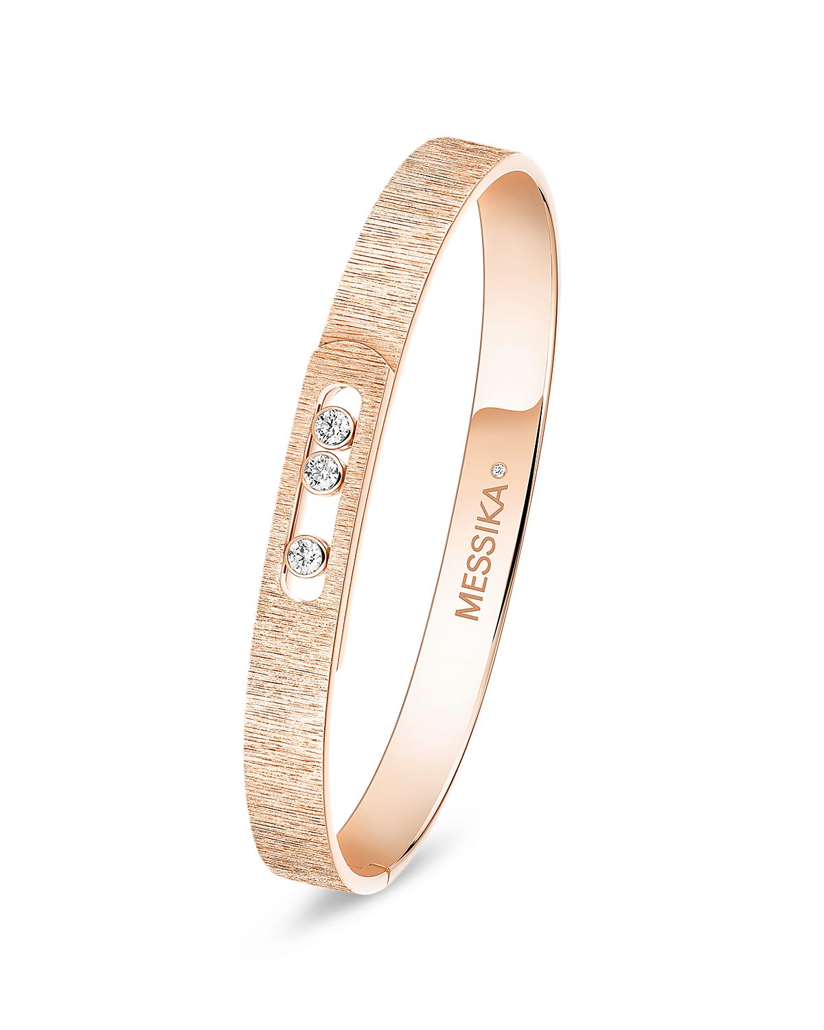 Messika 18K Rose Gold Move Noa Diamond Bangle Bracelet