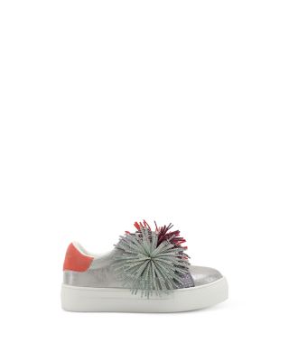 Girls' Mini Laney Fringed Leather Sneakers - Toddler, Little Kid, Big Kid