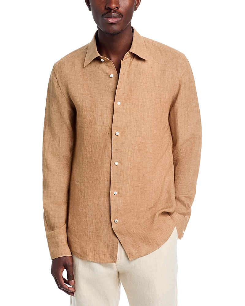 Boss x Camel L-Hays Kent Collar Button Down Shirt