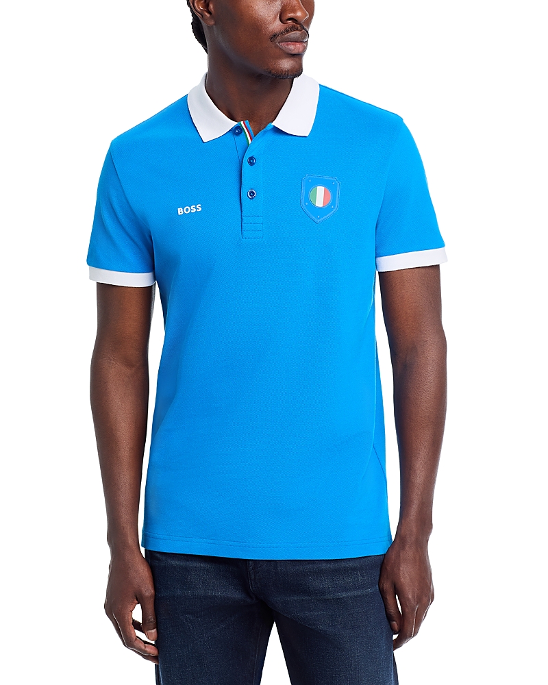 Boss Soccer Country Pack Luxe Polo Shirt in Brazil