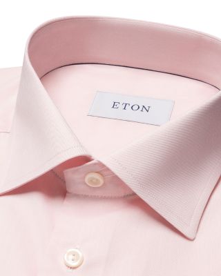 Contemporary Fit Solid Signature Twill Shirt 