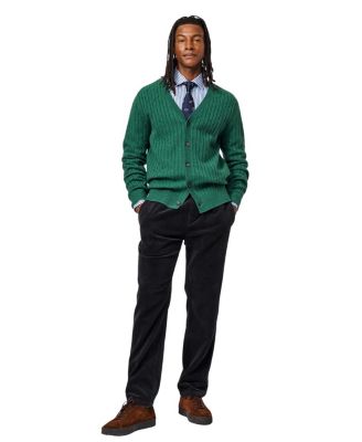  Leonard Wool Cable Sweater Cardigan