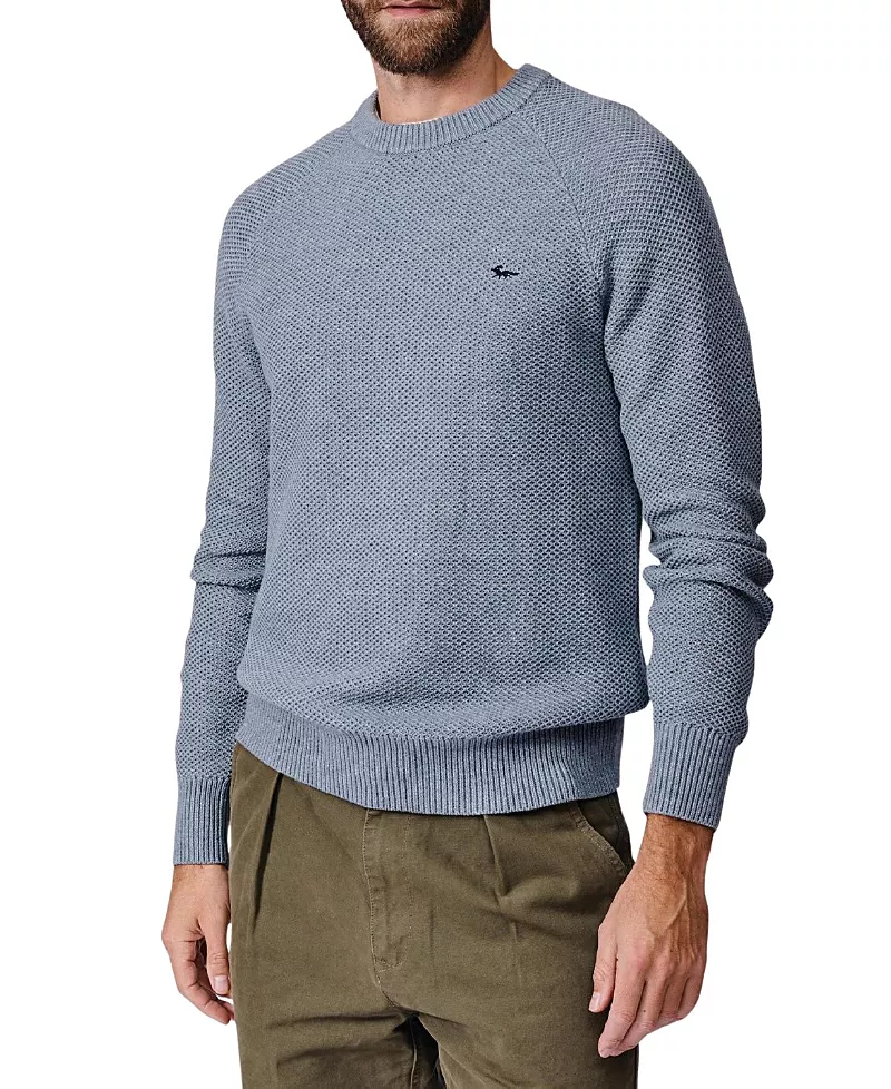 Aubin Norton Textured Crew Neck Jumper