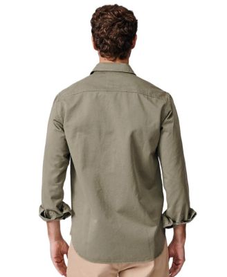  Long Sleeve Cole Twill Overshirt