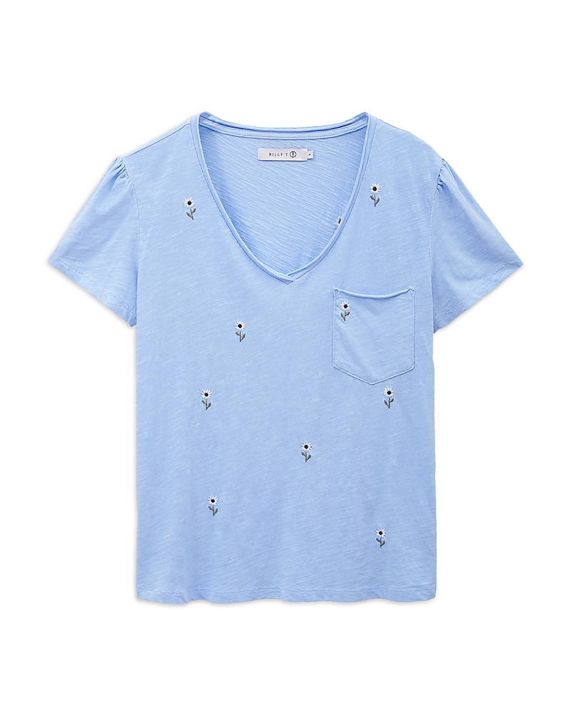 Billy T Sweet Embroidered Puff Tee