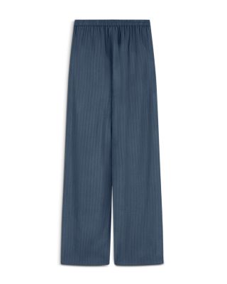 coquette blue dress Roz & Ali Pleated Wide Leg Trouser Pants main image 0