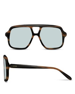 Slim Rectangular Sunglasses, 54mm