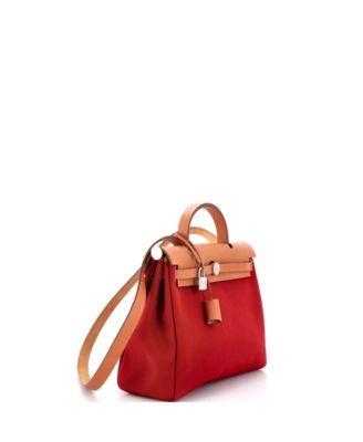 31 Herbag Zip Leather and Toile