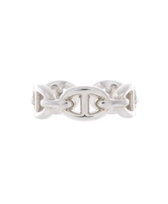 Small Chaine d'Ancre Enchainee Ring Sterling Silver