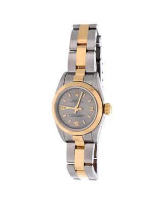  Oyster Perpetual Automatic Watch in Stainless Steel and Gold 24mm
