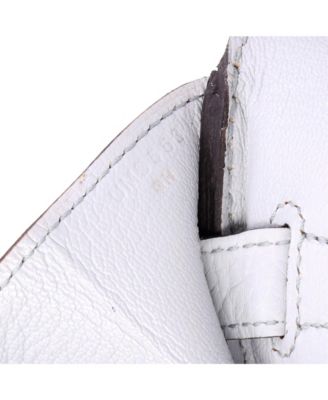 Birkin 30 Handbag Blue Clemence with Palladium Hardware