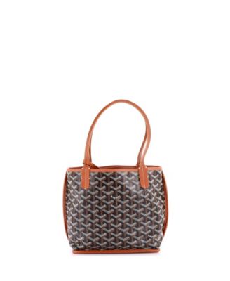  Mini Anjou Reversible Tote Coated Canvas