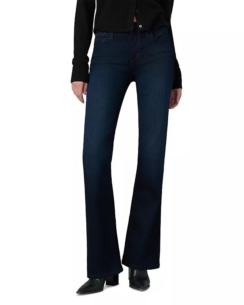 Joe's Jeans The Provocateur Mid Rise Petite Flare Jeans in Selma