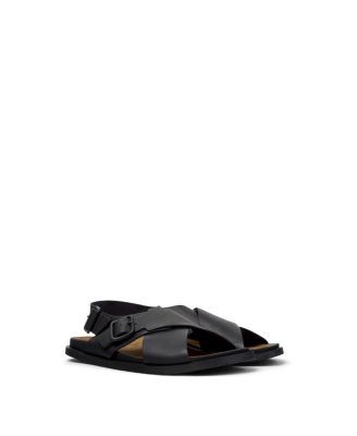 Men's Lluc Leather X-Strap Sandals