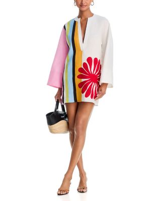 Siena Linen Swim Cover-Up Dress