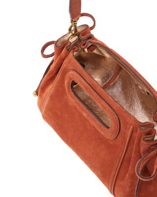 Mini Dany Suede Handbag