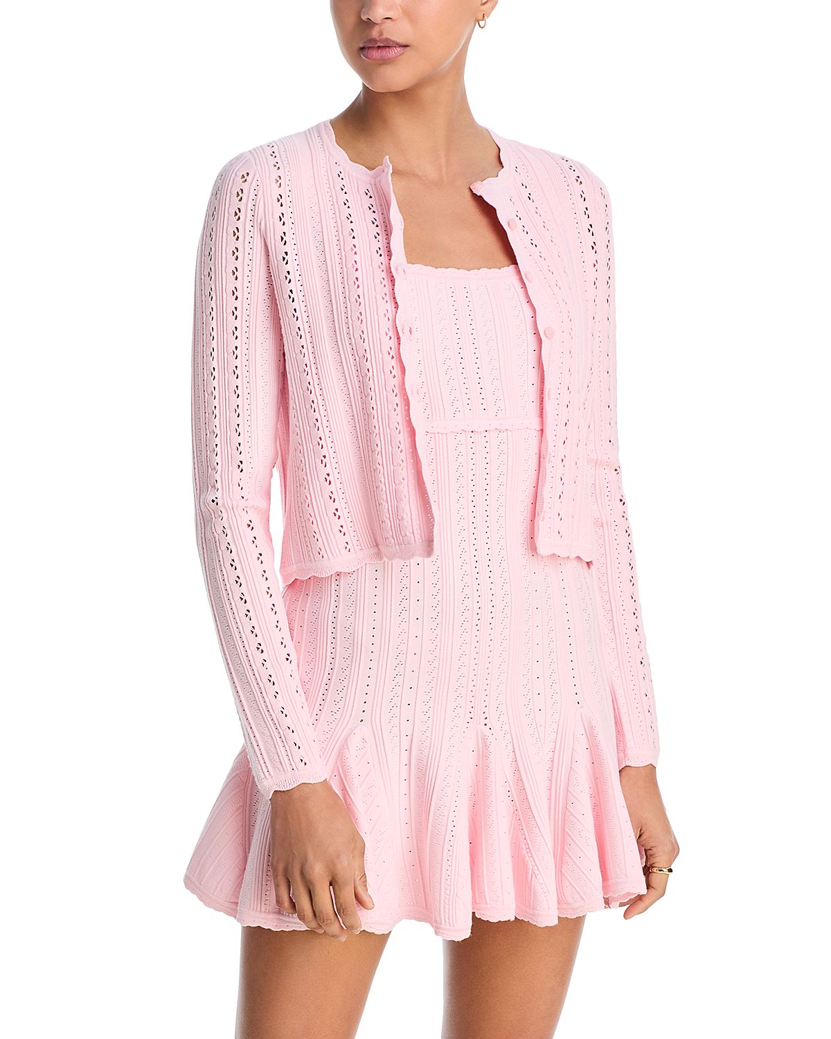 LoveShackFancy Peridot Cardigan Sweater