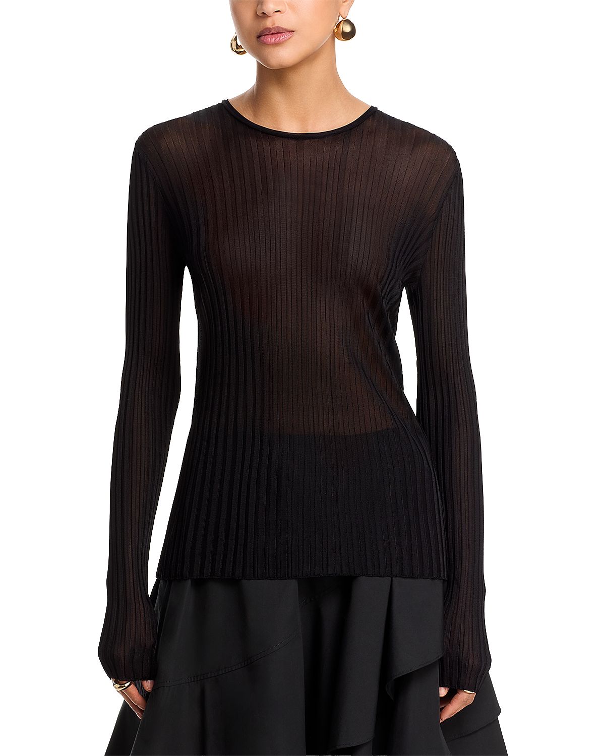 Co Mixed Long Sleeve Shirt