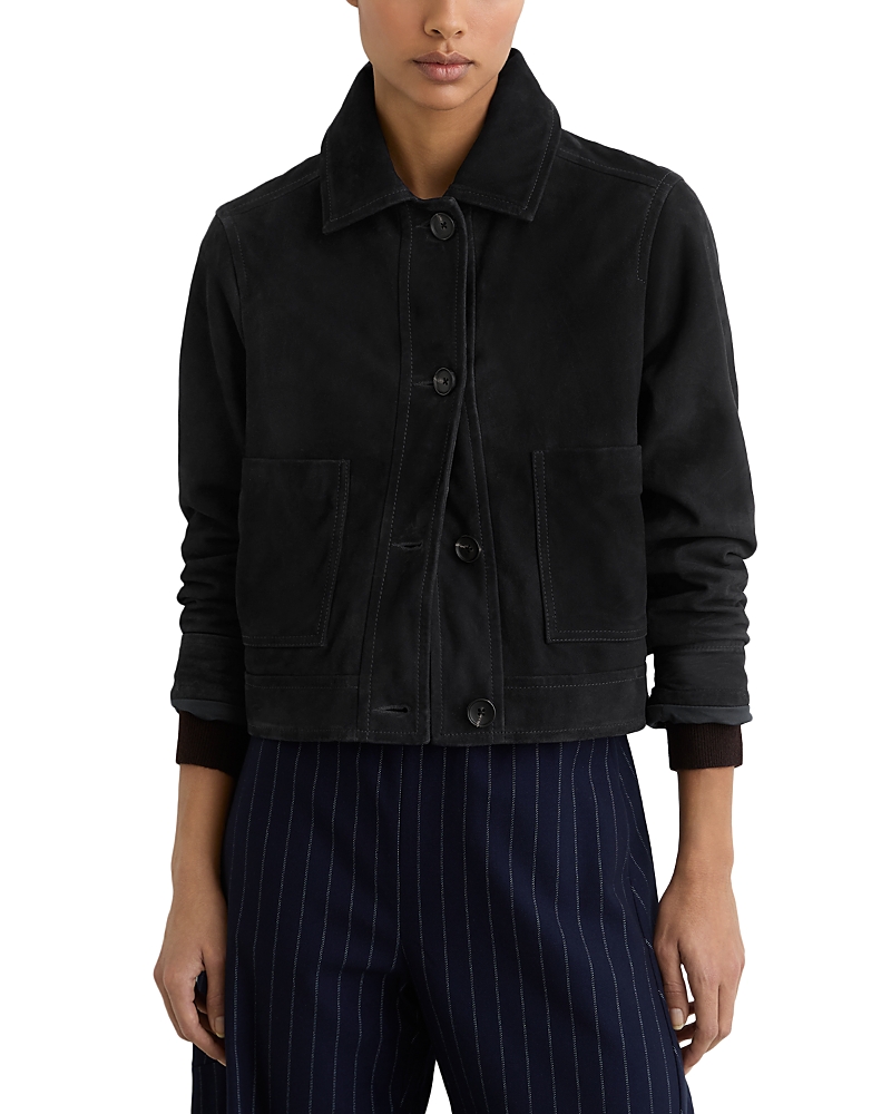 Reiss Sonny Suede Jacket