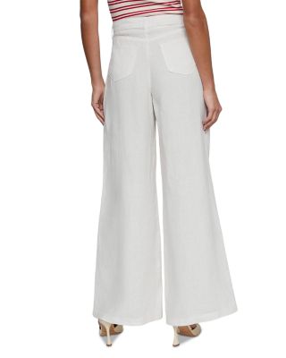 Amara High Rise Wide Leg Linen Pants