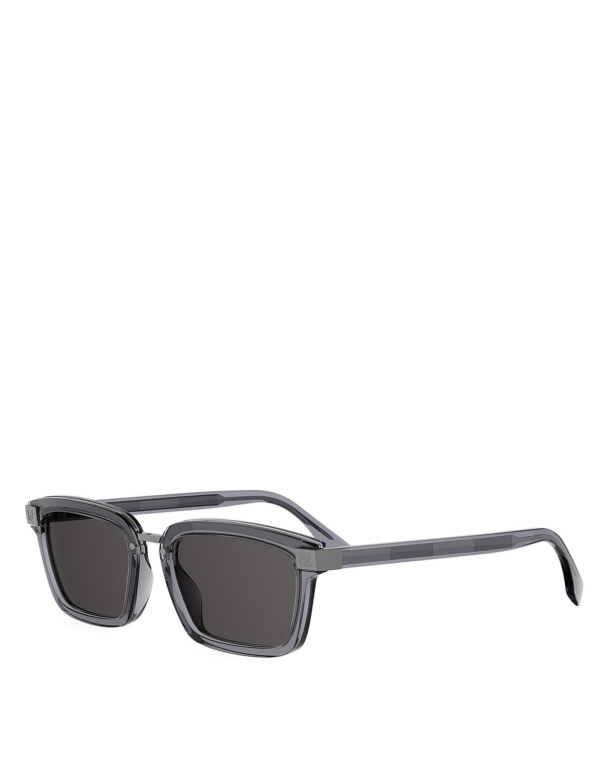 Fendi Sky Rectangular Sunglasses, 53mm