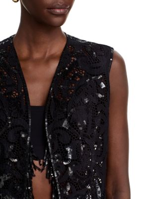 Maeve Sequinned Vest