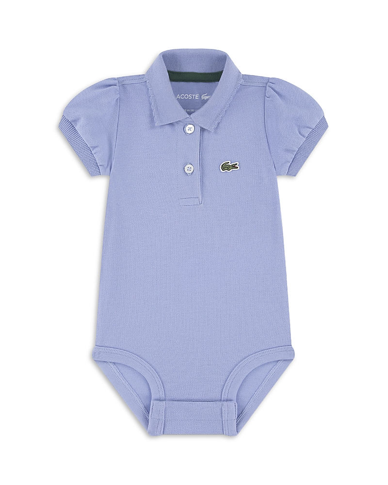 Lacoste Girls' Puff Sleeved Bodysuit - Baby