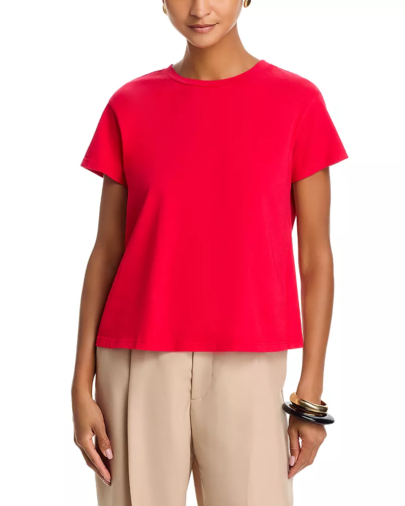 Velvet by Graham & Spencer Short Sleeve Crewneck Tee