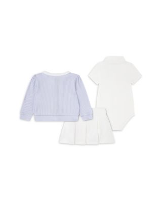 Girls' Bodysuit, Skirt & Cardigan, 3 Piece Set - Baby