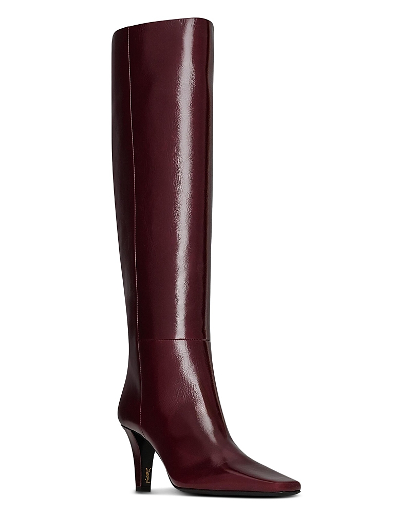 Saint Laurent Women's Jill Boots In Smooth Leather