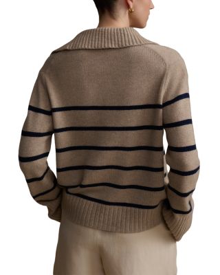 Frances Cashmere Collared Sweater