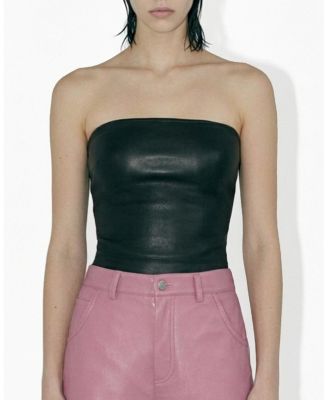 Cinematique Stretch Leather Bustier