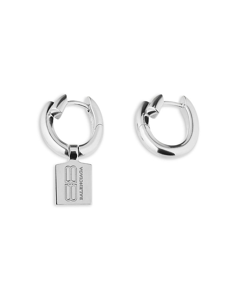 Balenciaga Saint-Germain Tag Earrings