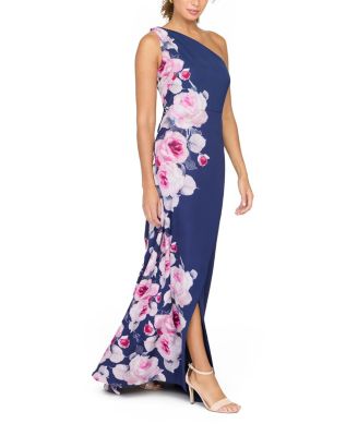  Carissa One Shoulder Gown